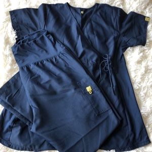 WonderWink Maternity Scrub Set Size Large